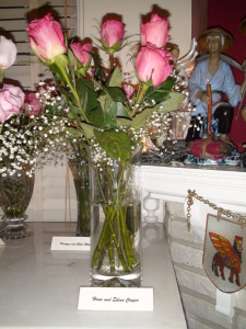 Homi and Eileen Cooper family vase