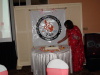 Dolly Munshi decorating the ZAF 15th Anniversary Cake table