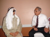 Shaikh again with Burjorji on a serious discussion about his daughter