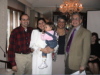 Mr. Cyrus Chinoy, Mrs. Rashna Umrigar (Chinoy) with her daughter, Kainaz,, Mrs. Yasmin Kevala, and FEZANA President Rustam Kevala