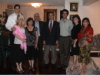 M/M Jerry Kheradi and the family with Mr. Farrokh Irani, 2006 FEZANA Scholar