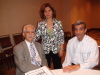 Faramroze Patel, Khursheed Navder, ZAGNY Vice President, and Ervad Darius Antia on Sunday morning session 