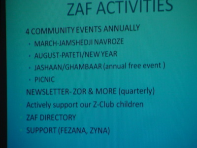 ZAF Activities by Burjis