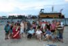 Those who braved to the beach - a group photo